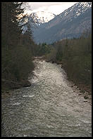 Stream underneath Linderhof.  Where Bavaria's King Ludwig II lived.