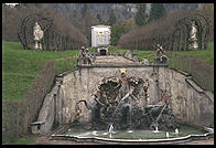 Waterfall in back of Linderhof.  Where Bavaria's King Ludwig II lived.