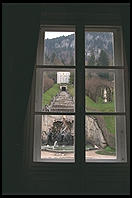 Waterfall in back of Linderhof.  Where Bavaria's King Ludwig II lived.