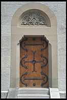 Door. Neuschwanstein, Bavaria.