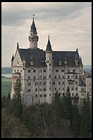 Neuschwanstein from Marienbruecke.