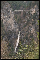 Marienbruecke above Neuschwanstein, Bavaria.