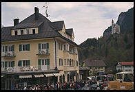 Town below Neuschwanstein, Bavaria.