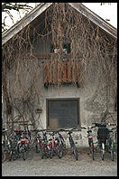 Bikes.  Oberammergau.  Bavaria.