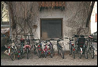 Bikes.  Oberammergau.  Bavaria.