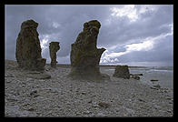 Langhammars.  Faro, Gotland.  Sweden