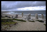 Langhammars.  Faro, Gotland.  Sweden