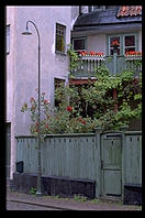 Street leading from Storatorget.  Visby, Gotland.  Sweden