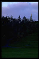 Hill Cumorah, just south of the Joseph Smith home in Palmyra, New York. This hill is where Joseph Smith met the Angel Moroni and received the gold plates inscribed with the Book of Mormon.