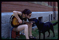 Margaret.  Harvard Yard 1998