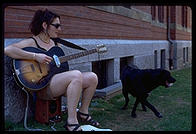 Margaret.  Harvard Yard 1998