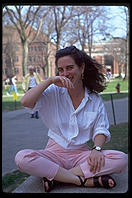 Rachael Rosner. Harvard Yard 1998