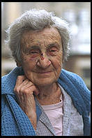 Shirley Greenspun.  Manhattan 1995.