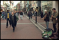 Grafton Street. Dublin, Ireland.