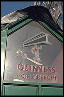 Yet another Guiness sign. Dublin, Ireland.