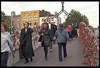 Ha'penny Bridge. Dublin, Ireland.
