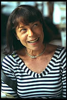 Stripes.  French Roast, 6th Avenue and 11th, Manhattan 1995.