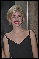 Christina Perreault, aged 14, suffering from chicken pox at the 1995 IMTA Show in Manhattan.