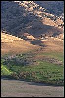 Foothills of the Sierra, coming down from Sequoia National Park.  California.