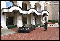 Acura NSX.  Mark Hopkins hotel.  San Francisco.