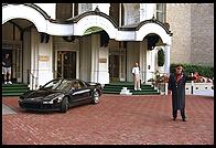 Acura NSX.  Mark Hopkins hotel.  San Francisco.