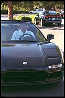 Riccardo Jenez.  Acura NSX.  Netscape parking lot.