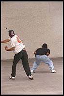 Handball. Venice Beach, California.