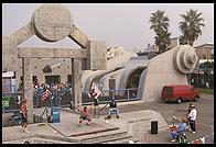 Muscle Beach.  Venice Beach, California.