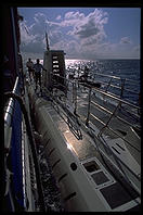 The big tourist submarine out of Grand Cayman.  You get a free ride on this if you take the 2-person sub down to 800 feet.