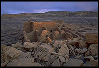 Sunset.  Chaco Canyon, New Mexico