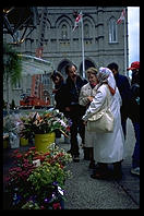 The old quarter of Montreal, near the cathedral.