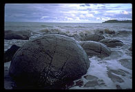 Moeraki Boulders.  South Island, New Zealand.