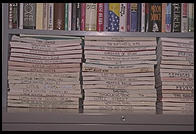 Scripts in my cousin Harry's office at Sony Pictures.  These are some of those that didn't get dumped in the trash.  You feel pretty sorry for writers (and producers) after a few minutes in Hollywood.