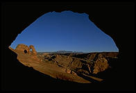 Near sunset in Arches National Park (Moab, Utah)