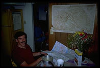 Arthur, one of Colorado's first gay rights lobbyist, photographed in the Moab, Utah Youth Hostel in 1993.  Arthur was diagnosed HIV-positive in 1984.