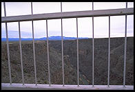Canyon of the Rio Grande, near Taos, New Mexico