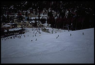 Skiing at Taos, New Mexico