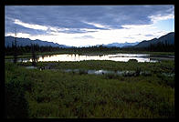 On the Alaska Highway heading back into Canada.