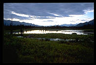 On the Alaska Highway heading back into Canada.