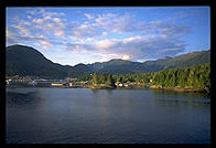 Typical view from an Alaska Marine Highway ferry.