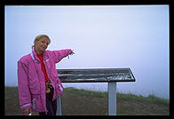 Hurricane Ridge, Olympic National Park (Washington State).  You're supposed to be able to see all kinds of peaks in the Olympic range plus the ocean from here.