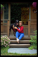 Shannon and Raven.  Seward, Alaska 1993.