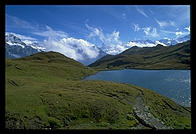 Bachalpsee, in the Bernese Oberland (near Grindelwald), Switzerland