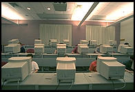 Room 1-115.  An electronic classroom at MIT