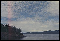 Ferry to Orcas Island (island of private beaches for rich Microsoft guys)