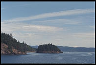 Ferry to Orcas Island (island of private beaches for rich Microsoft guys)