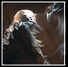 The Corkscrew, a slot canyon on the Arizona/Utah border, near the Glen Canyon Dam