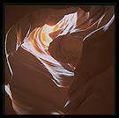 The Corkscrew, a slot canyon on the Arizona/Utah border, near the Glen Canyon Dam