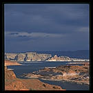 The southern tip of Lake Powell (southern Utah; formerly the beautiful Glen Canyon until we decided to fill it with muddy Colorado River water and sediment).