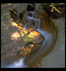 Stream.  Franconia Notch, New Hampshire 1992.